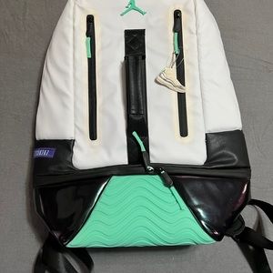 Jordan XI backpack with shoe compartment